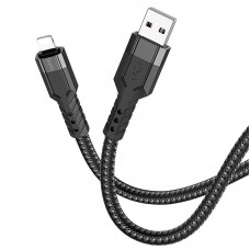 Кабель HOCO USB-A - Lightning U110 1.2m черный 6931474770561