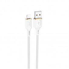 Кабель HOCO X95 Goldentop - USB - Lightning charging data cable 1m белый
