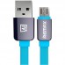 Кабель Micro USB REMAX Kingkong Perfume Cable RC-015M голубой