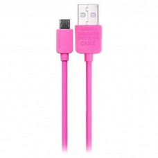 Кабель Micro USB REMAX Light RC-06m розовый 1м