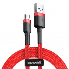 Кабель Micro USB BASEUS cafule CAMKLF-B09 1 метр красный