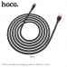 Кабель Hoco U72 Micro USB Forest Silicone черный 1.2m
