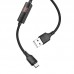 Кабель Hoco Micro USB Central Control Timing S13 черный 1.2M