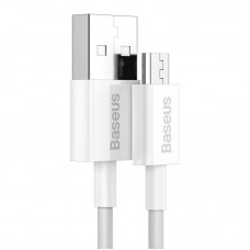 Кабель BASEUS Micro USB Superior Series 1 метр (CAMYS-02) белый