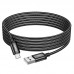 Кабель HOCO X91 Micro-USB Radiance charging data cable 3m черный