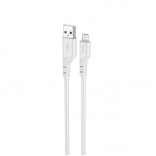 Кабель HOCO Micro USB Crystal color silicone charging data cable X97 |1m, 2.4A|