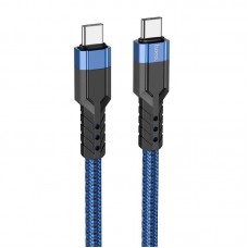 Кабель HOCO Type-C to Type-C charging data cable U110 |1.2m, 60W, 3A|