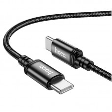 Кабель HOCO Type-C to Type-C Radiance charging data cable X91 3m 60W черный