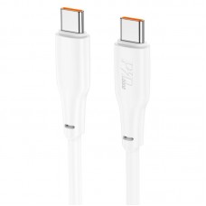 Кабель HOCO Type-C to Type-C Force fast charging data cable X93 |1m, 100W|