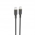 Кабель HOCO X95 Goldentop charging data cable Type-C to Type-C 1m 60W черный