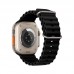 Ремешок HOCO iWatch WA12 marine double buckle silicone strap для часов 42 / 44 / 45 / 49mm черный