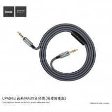 Кабель Hoco AUX Noble with mic UPA04 |1M|
