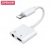 Переходник JOYROOM Lightning to 3.5mm and Lightning Ben Series S-Y104 белый