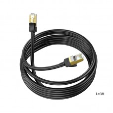 Кабель HOCO LAN RJ45 Level pure copper gigabit ethernet cable US02 |3m|