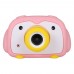 Детская цифровая фото-видео камера UL-2033 DUO Camera 2" 1080P 12MP розовая