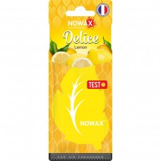 Ароматизатор воздуха целлюлозный Nowax серия Delice - Lemon