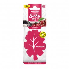 Освежитель воздуха WINSO Lucky Leaf целлюлозный ароматизатор вишня