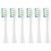 Комплект из 6 сменных насадок для зубных щеток Oclean P1C1 жесткость 6