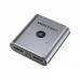 Переходник 2-Port HDMI Bi-Direction Switcher (AFUH0) серебристый