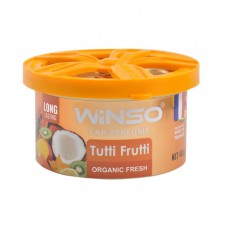 Ароматизатор Winso Organic Fresh Tutti Frutti 40 грамм банка