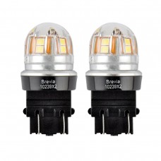 LED автолампы набор Brevia S-Power P27/7W (3157) 330Lm 15x2835SMD 12/24V CANbus 2шт