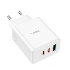 Зарядное устройство 3 выхода HOCO C126a three-port charger 40w белое