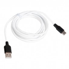 Силиконовый кабель Hoco Usb Type-C 2 метра белый 6931474713889