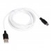 Силиконовый кабель Hoco Usb Type-C 2 метра белый 6931474713889