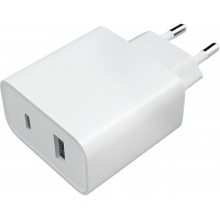 Блок питания Xiaomi Mi 33W Wall Charger 2 выхода (Type-A+Type-C) быстрый зарядный адаптер