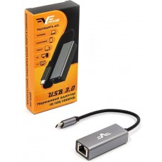 Сетевой адаптер карта USB-C - Lan RJ-45 Frime RTL8153 (NCF-USBCGbLan2)