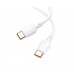 Кабель BOROFONE BX93 Type-C to Type-C 100W белый