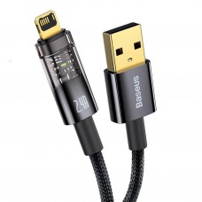 Кабель с автоматическим отключением Baseus Explorer Series Auto Power-Off USB - Lightning 1m (CATS000401)