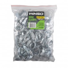 Хомуты металлические Winso 20-32/W2 9 мм упаковка 100 штук
