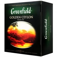 Чай Greenfield Golden Ceylon - набор 100 пакетов