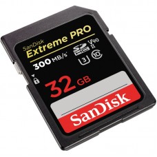Карта памяти SDHC SanDisk Extreme Pro 32 Gb class 10 UHS-II U3 V90 (300 Mb/s)