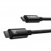 Кабель 2 метра Baseus 240W Type-C to Type-C Tungsten Gold (CAWJ040101)