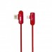 Кабель поворотный для iPhone - XO NB38 угловой 100 см красный