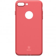 Чехол Baseus для iPhone 8 Plus/7 Plus Simple Solid Red (ARAPIPH7P-MS09)