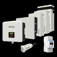 Комплект Solax 3.2: Однофазный гибридный инвертор на 6 кВт, с АКБ на 17,4 кВт*ч