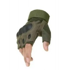 Перчатки тактические с открытыми пальцами (M)