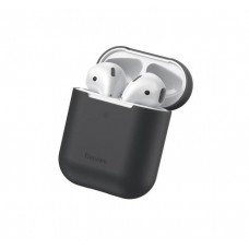 Чехол Baseus для наушников AirPods Черный (WIAPPOD-BZ01)