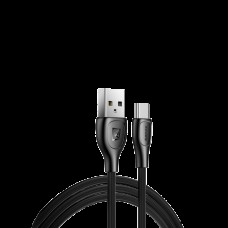 Кабель Remax Lesu Pro USB 2.0 to Type-C 1 метр (RC-160a-b) Черный