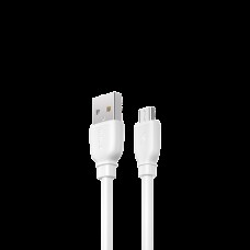 Кабель Remax Suji Pro USB 2.0 to microUSB 2.4A 1M Белый (RC-138m-w)
