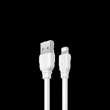 Кабель Remax Suji Pro USB 2.0 to Lightning 2.4A 1 метр белый (RC-138i-w)