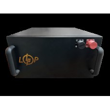 Аккумулятор LP LiFePO4 51.2V - 100 Ah (5120Wh) (BMS 200A/100А) металл RM