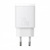Сетевое зарядное устройство Baseus Compact Quick Charger USB+Type-C 20W Белый (CCXJ-B02)