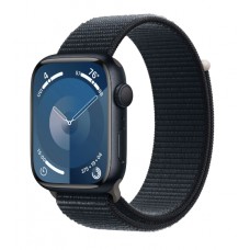 Смарт часы Apple Watch Series 9 GPS 45mm Midnight Aluminum Case w. Midnight S. Loop (MR9C3)
