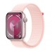 Смарт часы Apple Watch Series 9 GPS 45mm Pink Aluminum Case w Light Pink S Loop (MR9J3) Розовые