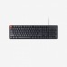 Смарт-клавиаутра Xiaomi Wired Mechanical Keyboard Red Switch (BHR6080CN) черная