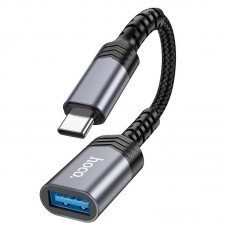 Переходник HOCO UA24 Type-C male to USB female 3.0 converter
